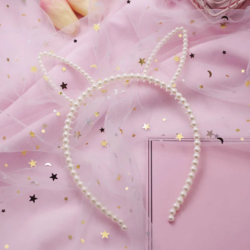 1 шт. Женская повязка на голову с искусственным жемчугом| |