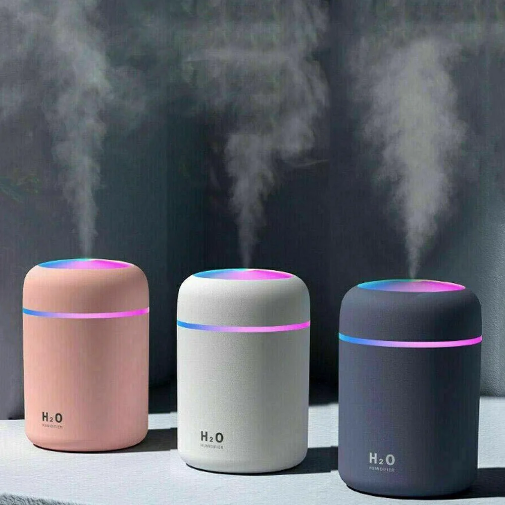 Портативный увлажнитель воздуха Xiaomi с USB ультразвуковой красочный аромадиффузор