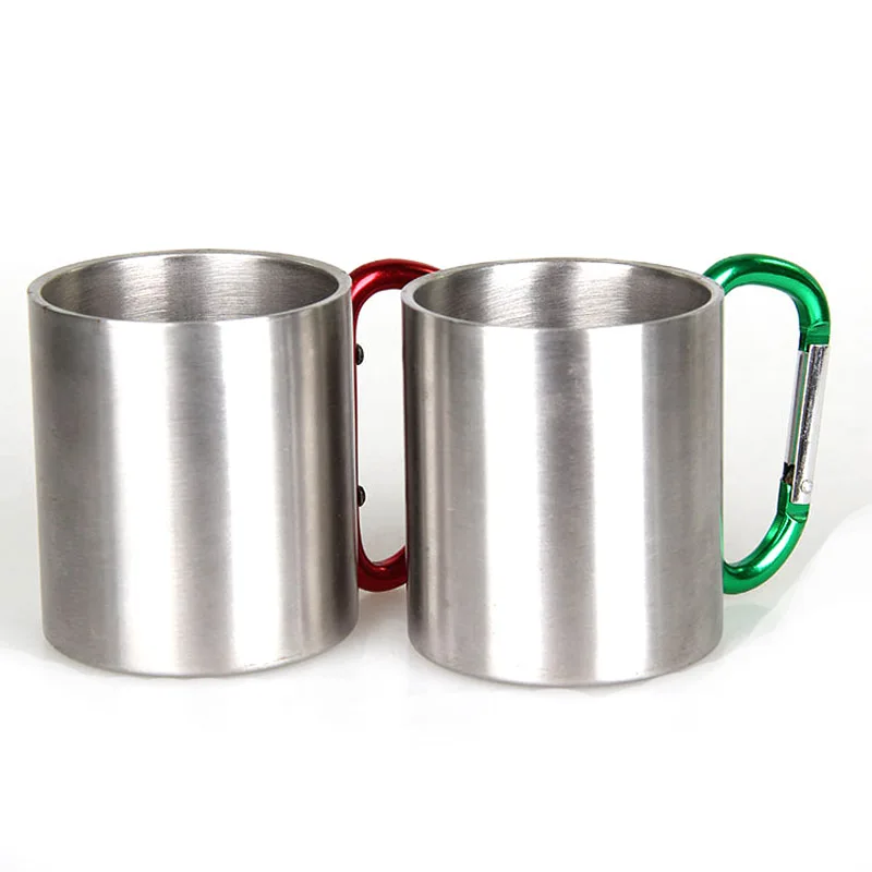 220 мл чаша из нержавеющей стали для кемпинга путешествий уличная чашка кружка с