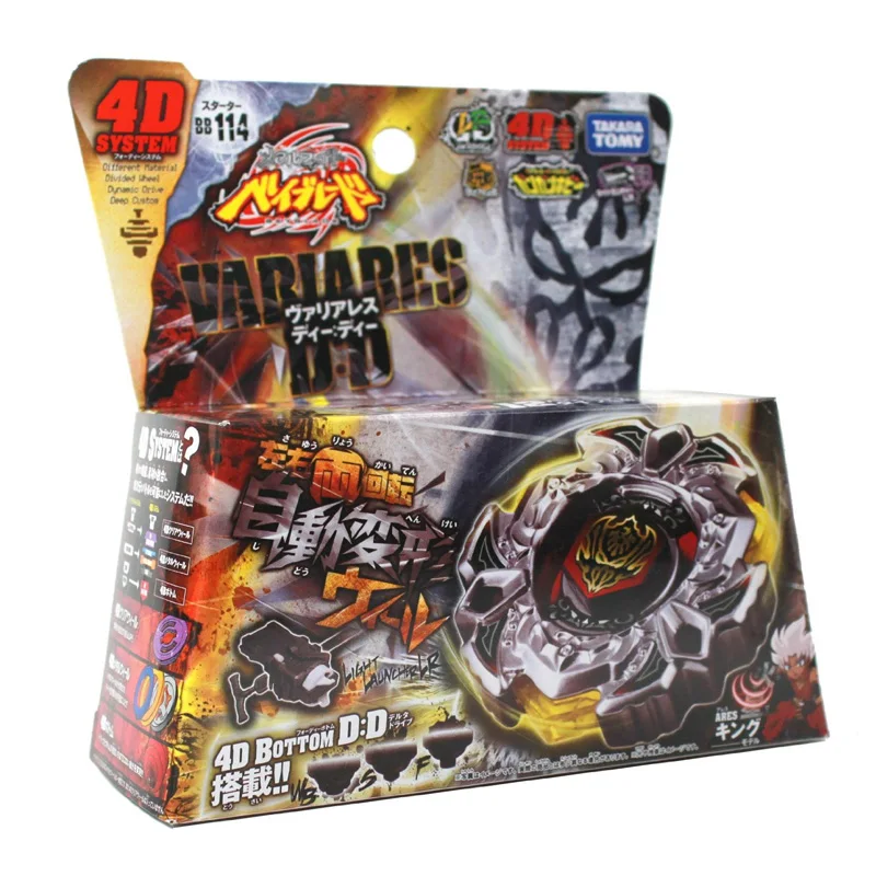 Beyblade Burst Turbo Takara Tomy японская версия спиннинг из легированного металла BB114 Variares бой