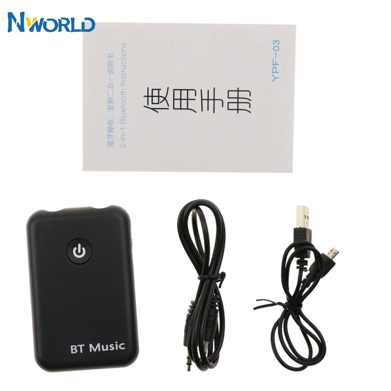 

2 IN 1 USB Bluetooth 4.2 Transmitter Receiver Wireless 3.5mm Audio Adapter Bluetooth Dongle For Headset Laptop TV Ipad Cellphone