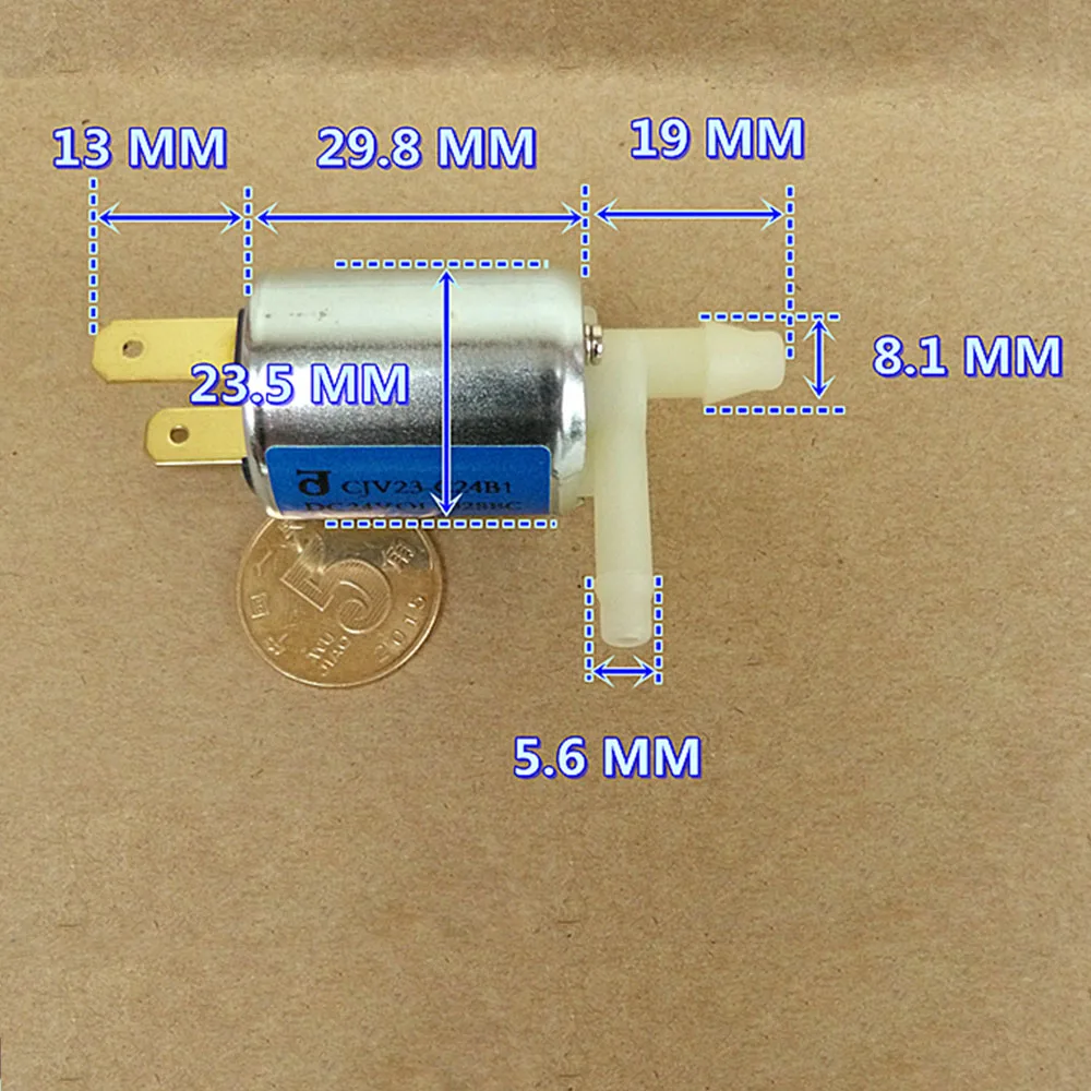 Normally Closed Solenoid Valve DC 24V Mini N/C Electric Water Small for Beauty Equipment Dispenser | Обустройство дома
