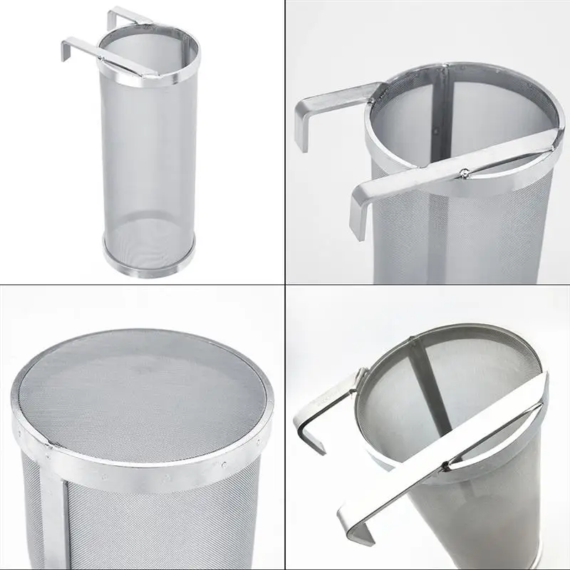300 мкм нержавеющая сталь хоп паук сетка пивной фильтр с крюком для домашнего