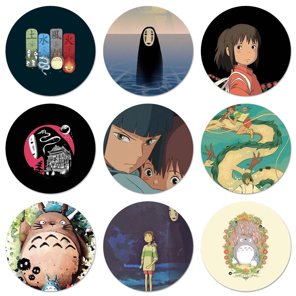 Мультяшные студийные приклеивающиеся магнитные наклейки для холодильника -