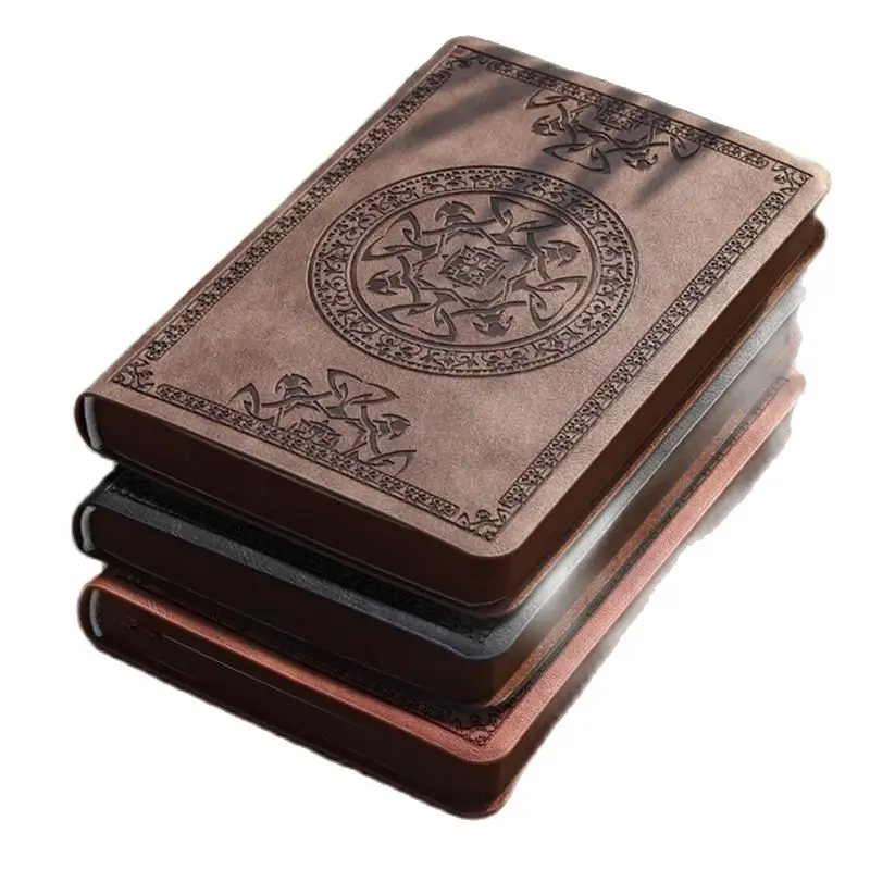 

Портативный блокнот A6, винтажный рисунок, искусственная кожа, блокнот, канцелярские принадлежности, журнал для письма, кожаная записная кни...