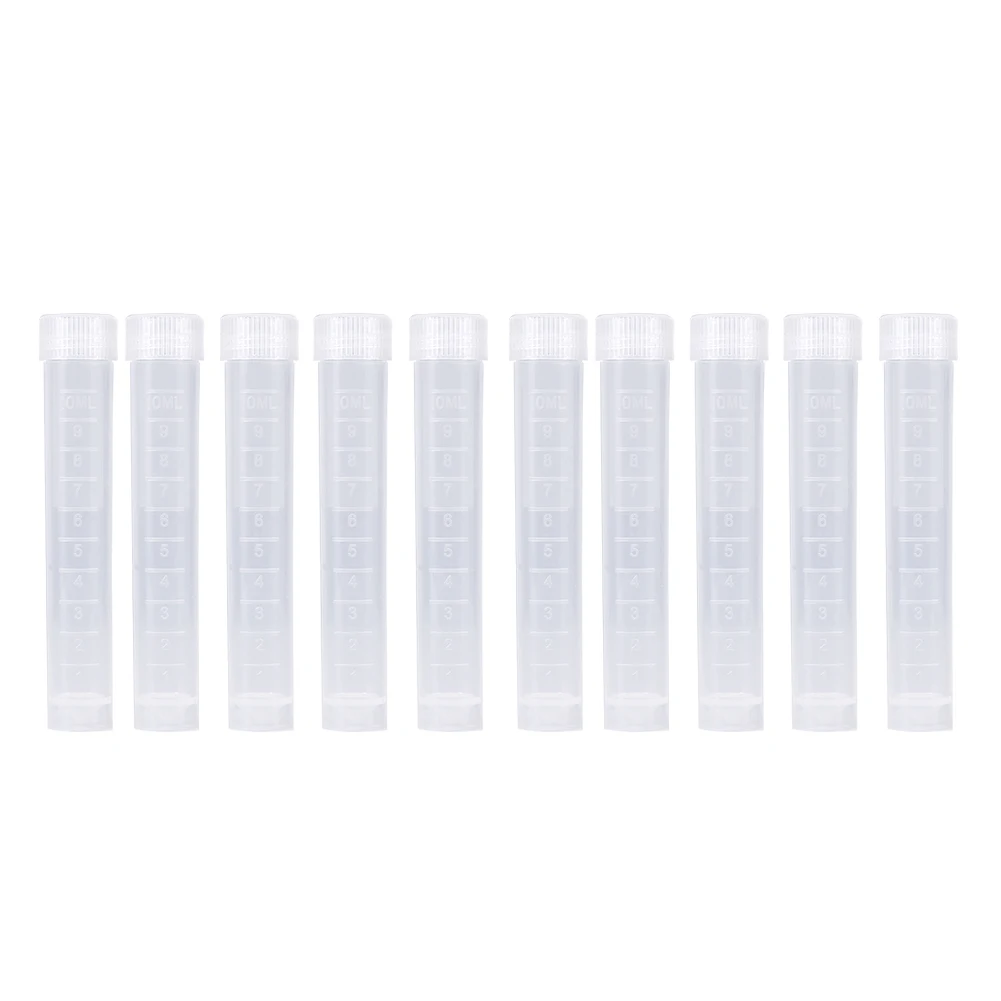 10 шт./компл. мл центрифуга пластиковые пробирки бутылки контейнеры для образцов