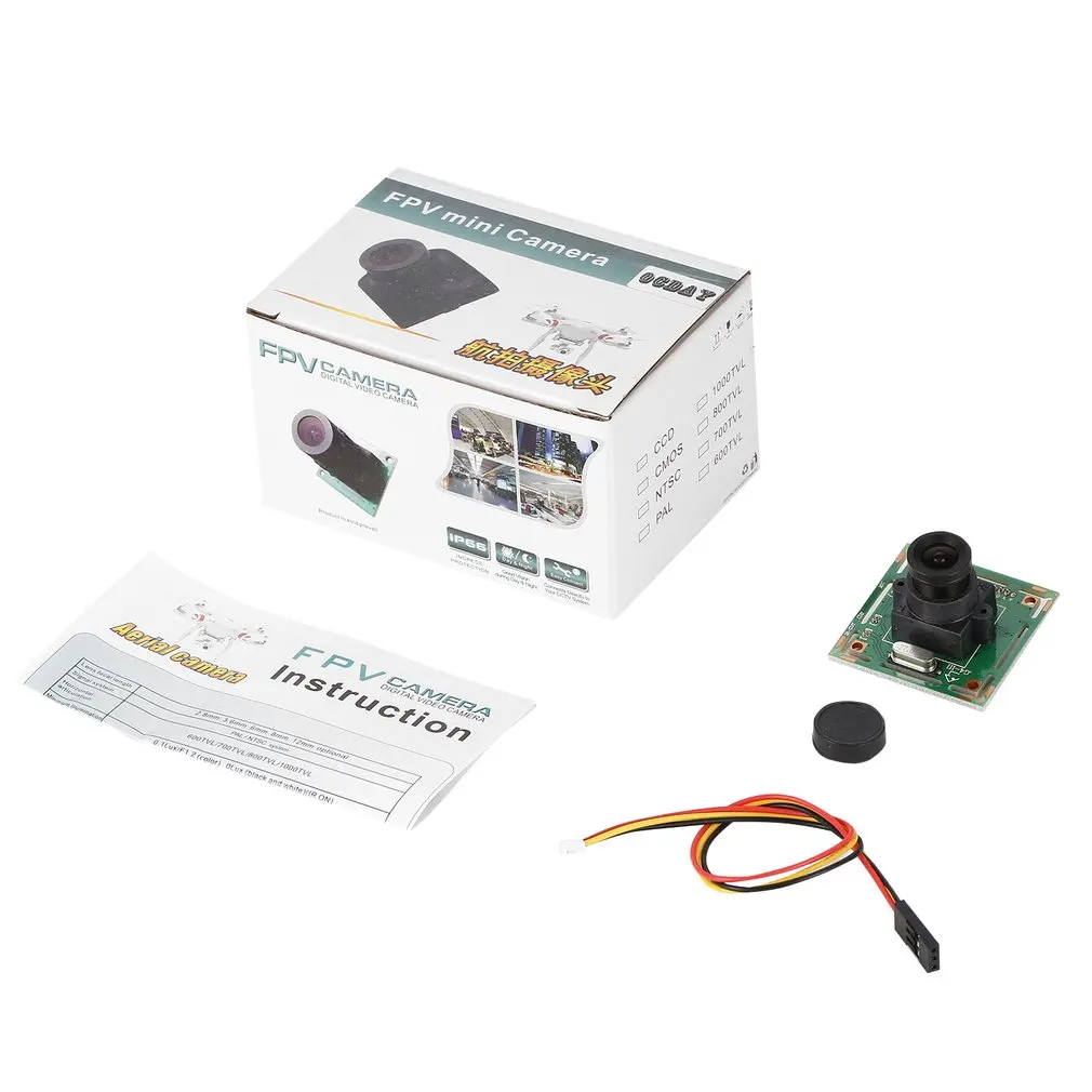 Мини FPV камера 700TVL Цифровая видеокамера портативная ночная версия антенна для