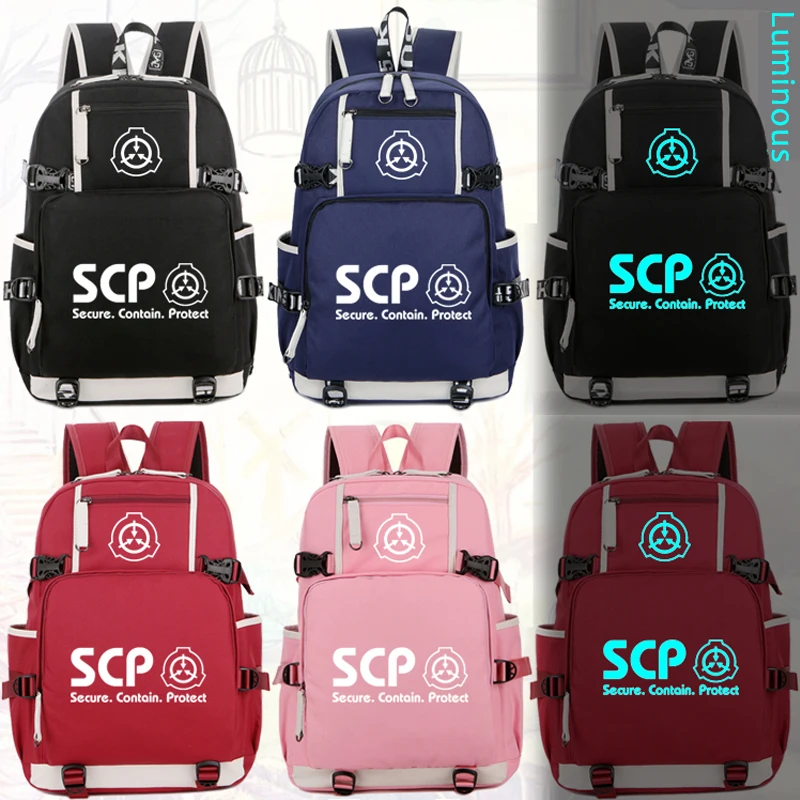 Фото SCP специальные процедуры Светящийся рюкзак сумка светящийся студенческий Рюкзак SCP специальные процедуры Светящийся рюкзак сумка светящийся студенческий Рюкзак