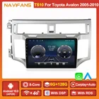 Автомобильный радиоприемник 4G WIFI Android 11 для Toyota Avalon 2005 2006 2007 2008 2009 2010 GPS-навигация мультимедиа авторадио BT WIFI 2Din FM