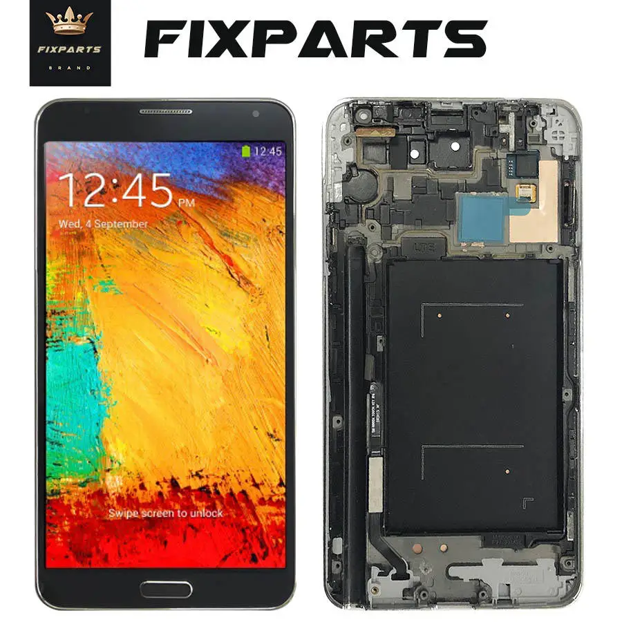 Для 5 7 &quotSamsung Galaxy NOTE 3 N900 N9005 ЖК дисплей сенсорный экран дигитайзер сборка Note3