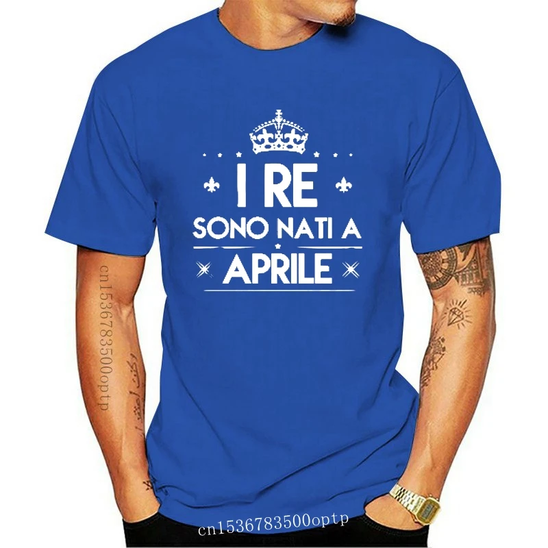 

T-shirt da uomo I Re Sono Nati A Aprile t-shirt da donna