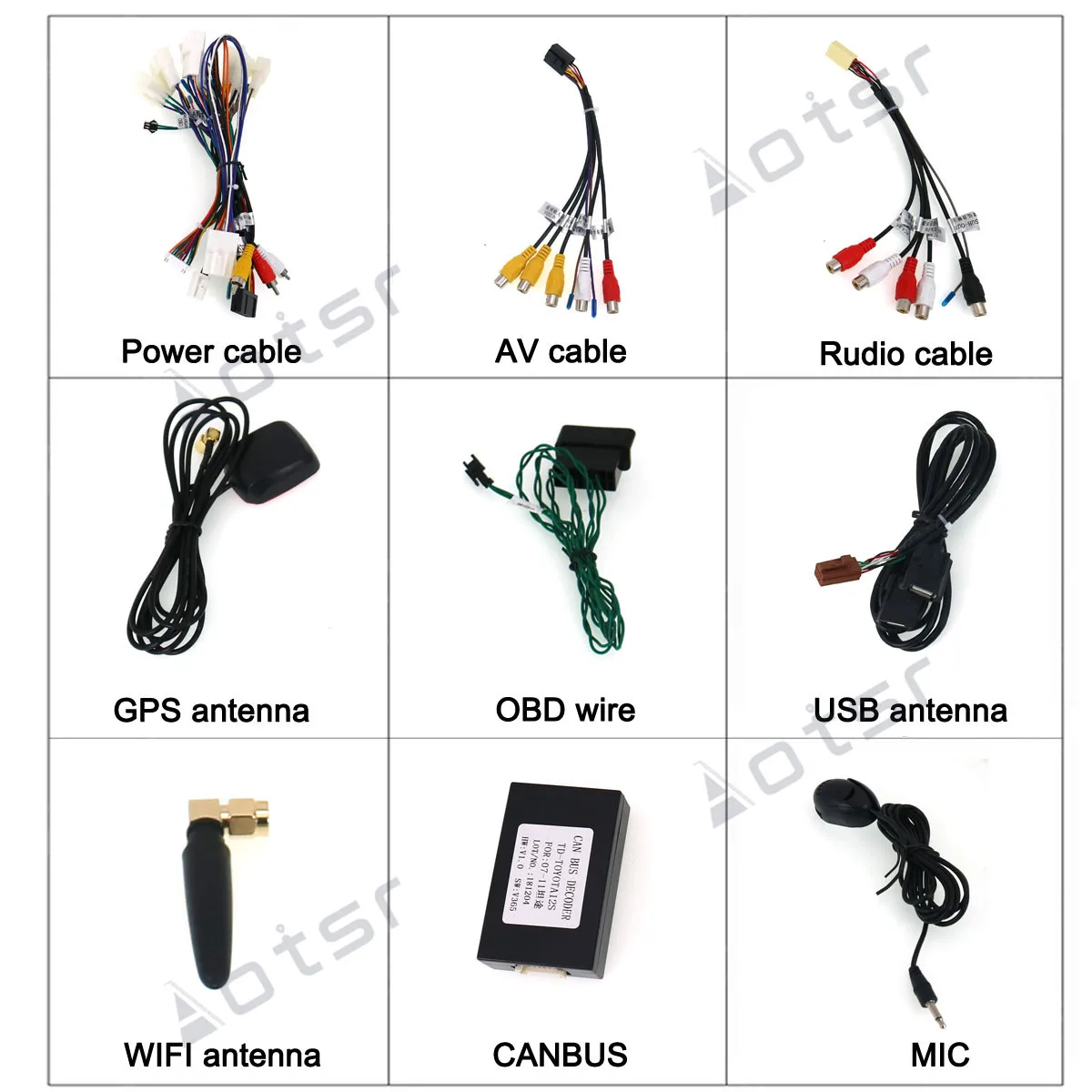 Автомобильный мультимедийный плеер стерео GPS DVD радио навигация Android 9 0 экран