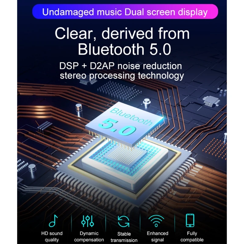 Автомобильный беспроводной FM-передатчик Bluetooth 5 0 быстрая зарядка с двойным USB PD3.0 |