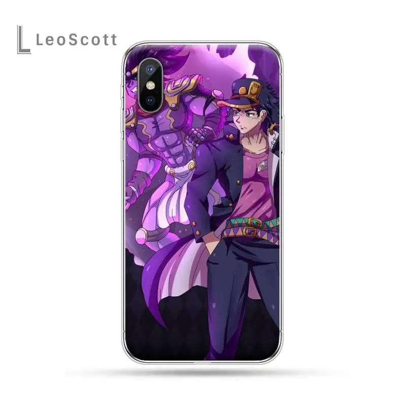 

JoJo's Bizarre Adventure JoJo Anime luxury Anti-fall Phone Case for iPhone 11 12 pro XS MAX 8 7 6 6S Plus X 5S SE 2020 XR