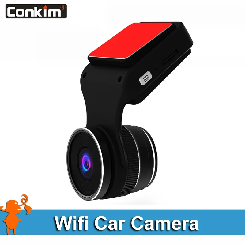Conkim видеорегистратор Автомобильная камера WIFI DVR gps Logger 1080 P Full HD регистраторы 2 0