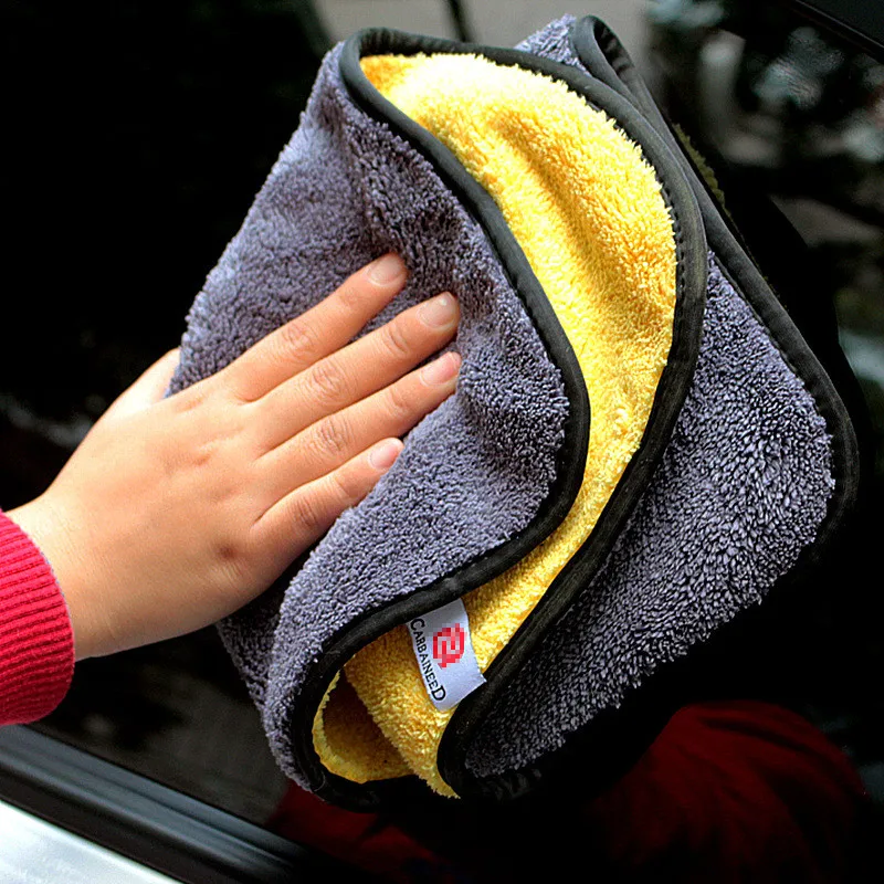 Полотенце из микрофибры для мытья автомобиля, салфетка для мытья автомобиля, ткань для ухода за автомобилем, полотенце для мытья автомобиля...