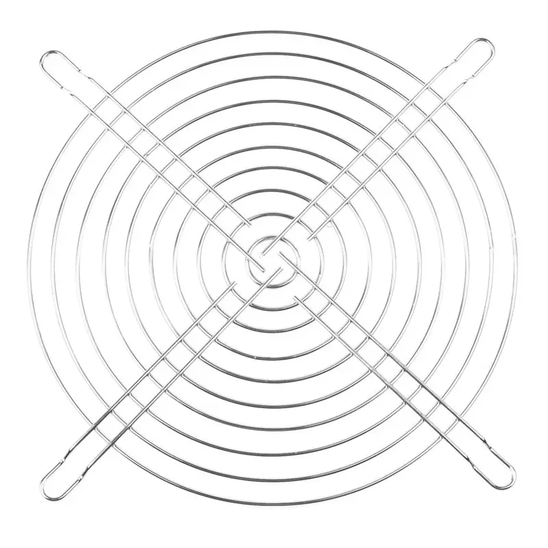 Металлический Настольный ПК жёсткий чехол решётка вентилятора защита пальцев