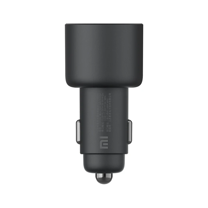 xiaomi mi car charger 100w max 1a1c fast charging dual port usb a usb c smart device fully compatible with light effect display free global shipping