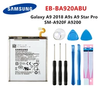 samsung orginal eb ba920abu 3800mah battery for samsung galaxy a9 2018 a9s a9 star pro sm a920f a9200 mobile phone tools