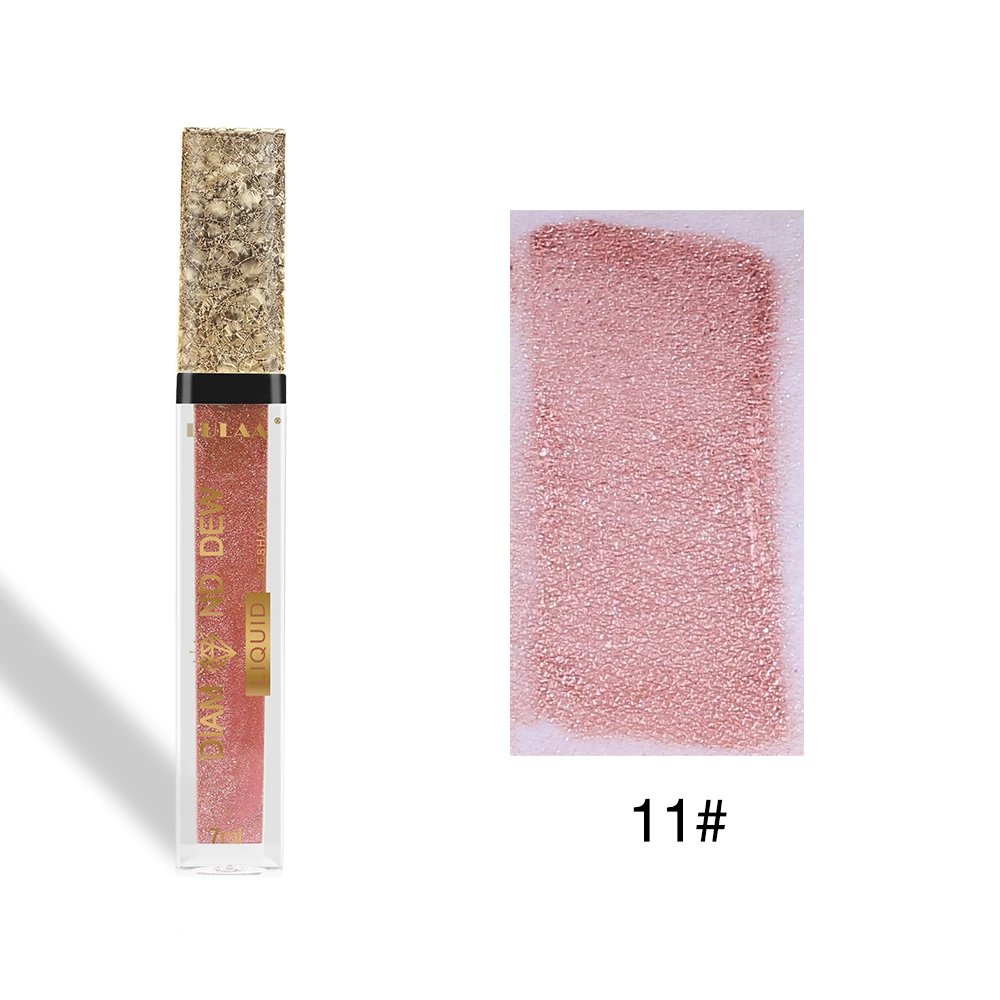 Новинка 2019 великолепные долговечные водостойкие Металлические тени для век