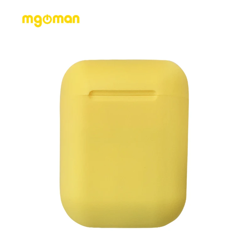 Mgoman Bluetooth 5,0 наушники Inpods 12 tws Macaron новые спортивные наушники HIFI беспроводные 12 для гарнитуры PK i7s i11 i9s i2000 i12 - Цвет: SIP12YL