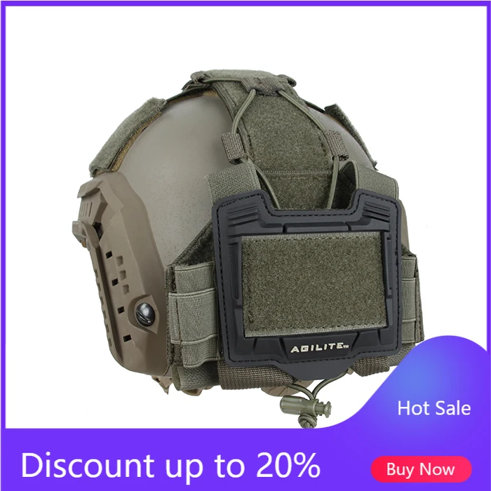 Тактический чехол для охотничьего аккумулятора TMC3411 прикрепленный шлема|Шлемы| |