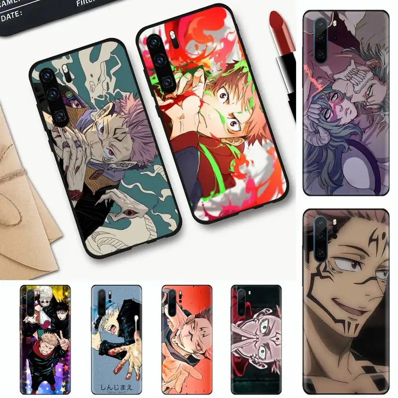

Jujutsu Kaisen Yuji Itadori Phone Case For Huawei honor Mate mate P 10 9X 10i 20 30 40 y7 nova 5t lite pro p smart 2019