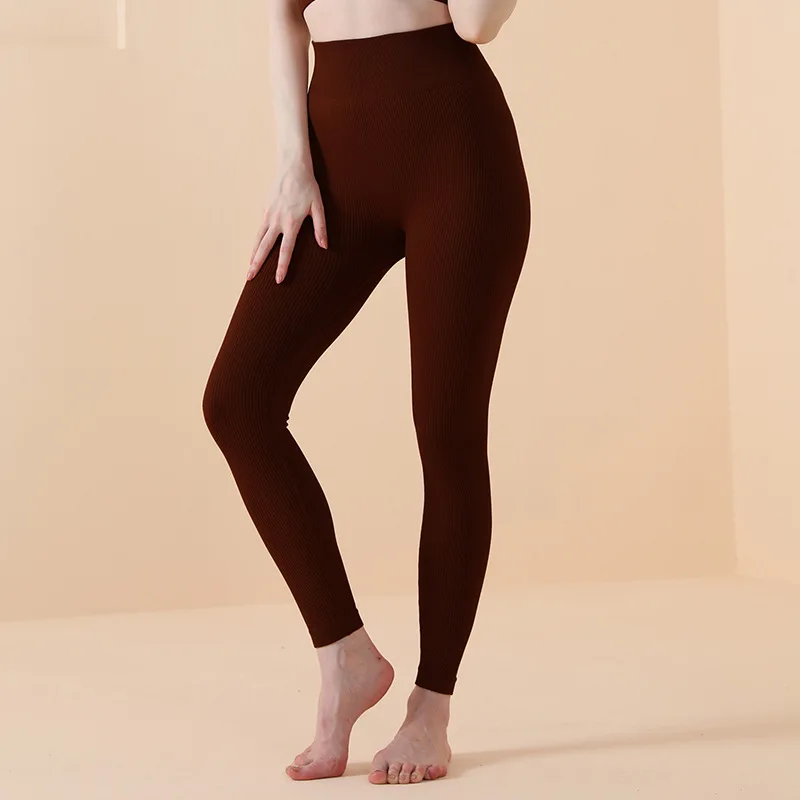 

Sexy High-waisted Leggings Hip Folding Elastic High-waisted Leggings Breathable Slimming Leggings Indoor Sports Leggings Women