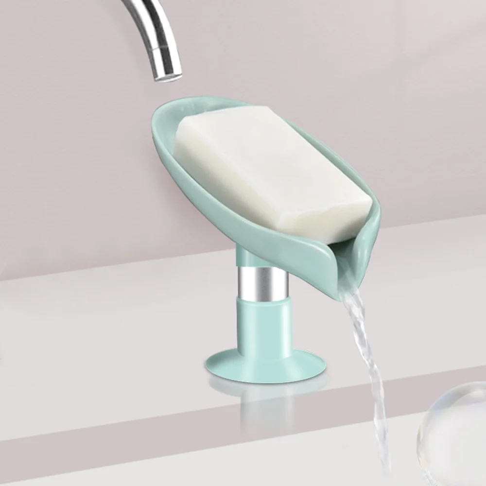 Держатель для мыла в форме листа полка хранения ванной комнате держатель с