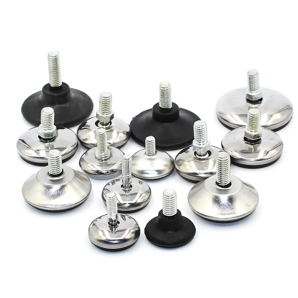 20Pcs Adjustable Foot Pad Furniture Legs Anti-slip Base Table Cabinet Leg Feet Leveler M6 Screw Metal Accessories |