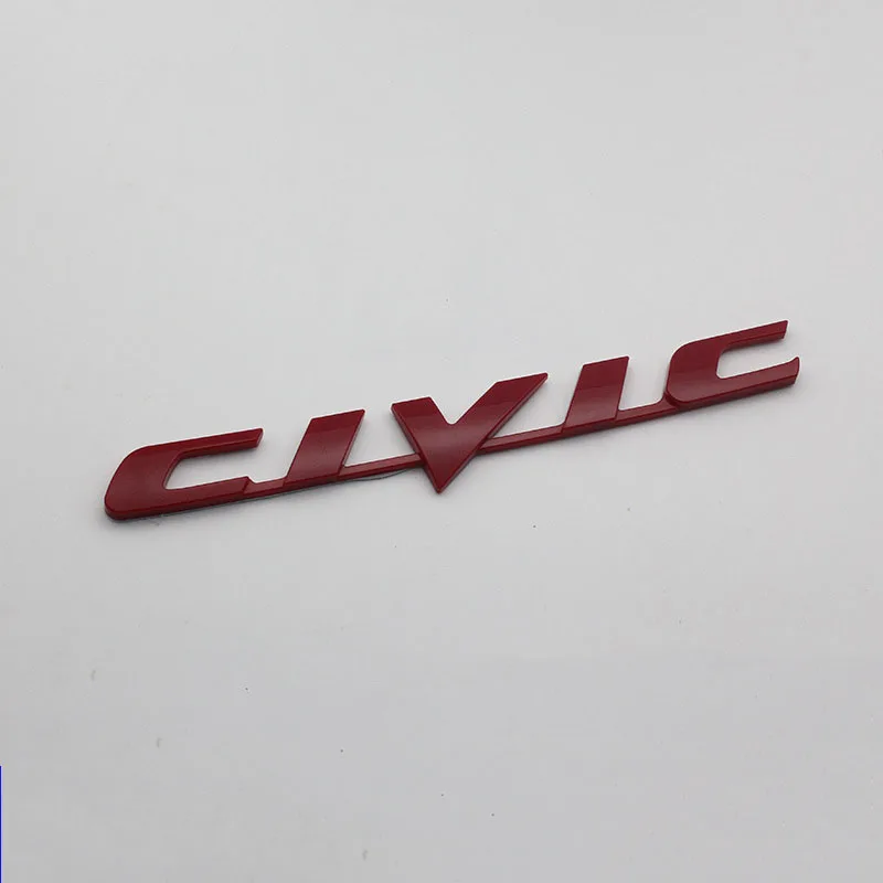 Для CIVIC Автомобильная эмблема задний багажник Стикеры для Honda Civic Mugen Accord Odyssey Fit JAZZ