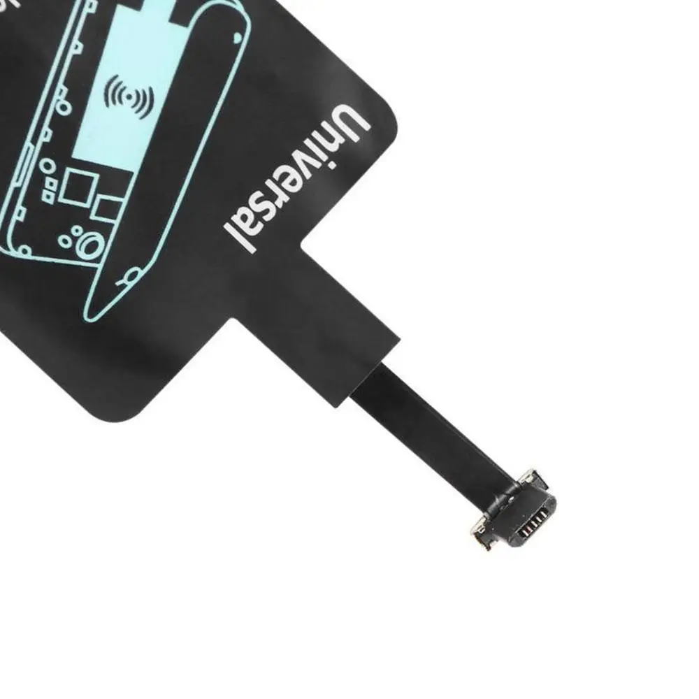 Qi Беспроводное зарядное устройство приемник зарядный адаптер Pad катушка для iphone