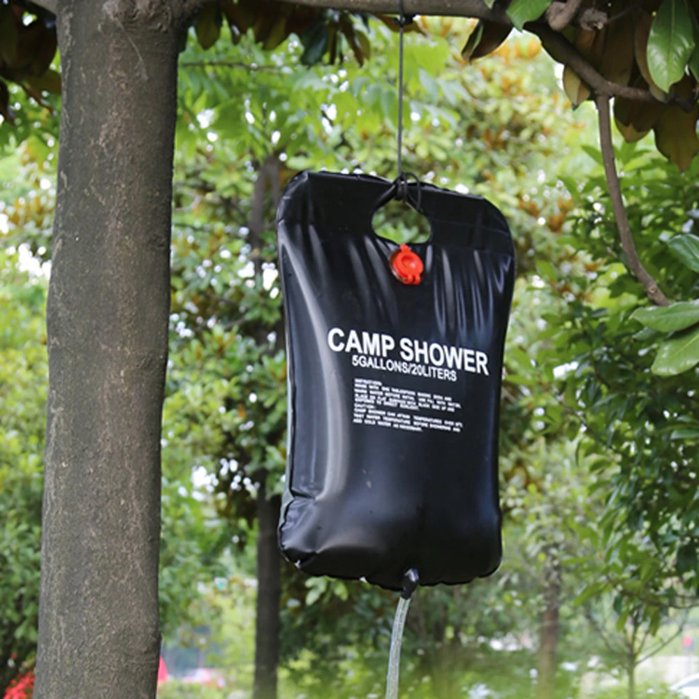 Солнечный Душ с подогревом 20 л портативный душ сумка для купания путешествий