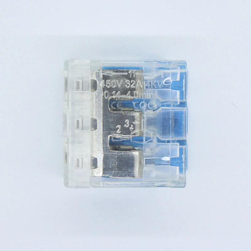 Соединитель для проводов 25/50 / 100 шт. оранжевый мини-быстрый соединитель