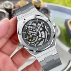 Часы Мужские автоматические механические, водонепроницаемые, 2020