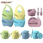 TYRY.HU детская силиконовая тарелка, Детская мультяшная чашка, искусственная чаша, посуда, детская посуда