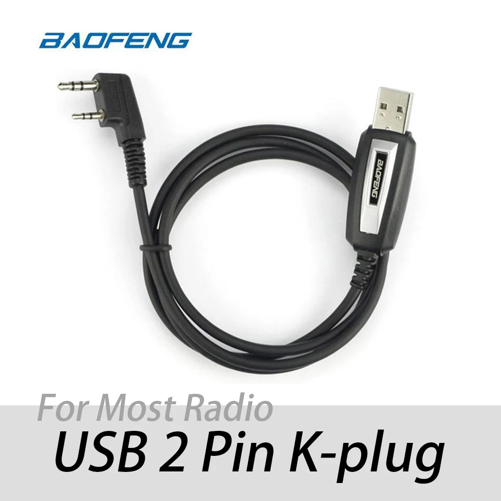 USB Кабель для программирования 2 контакта Baofeng GT 3/DMR UV 82 5R DM TYT Ham двухстороннее