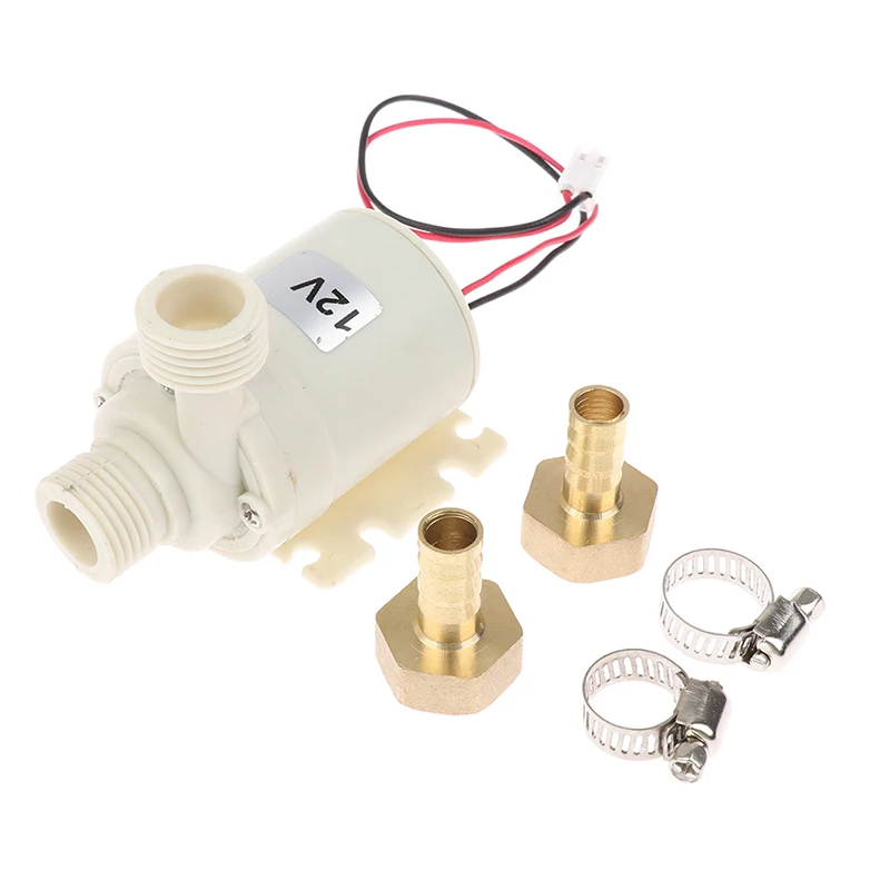 12 В бесщеточный нагреватель солнечный насос для горячей воды 1/2 дюйма NPT