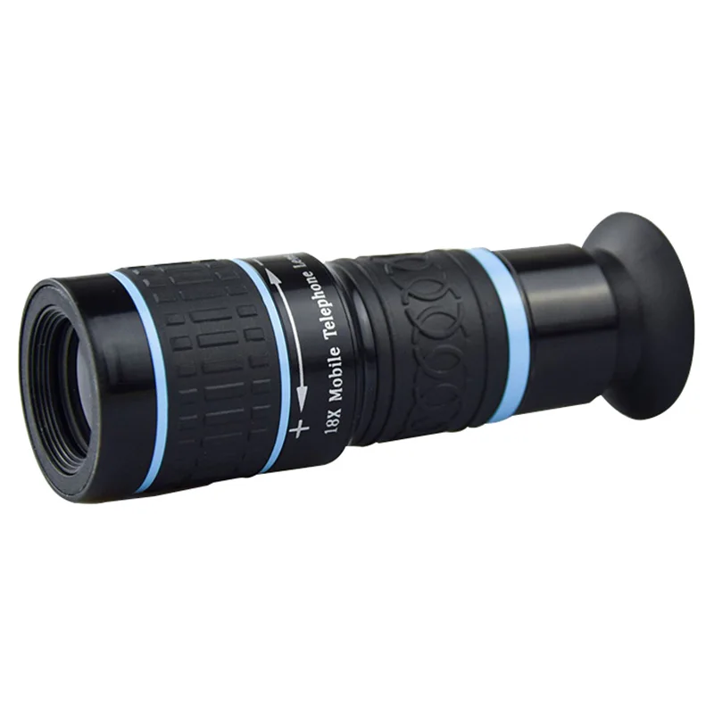 18 раз зум Монокуляр бинокль мобильный поддержка телескоп с зрением Спорт на