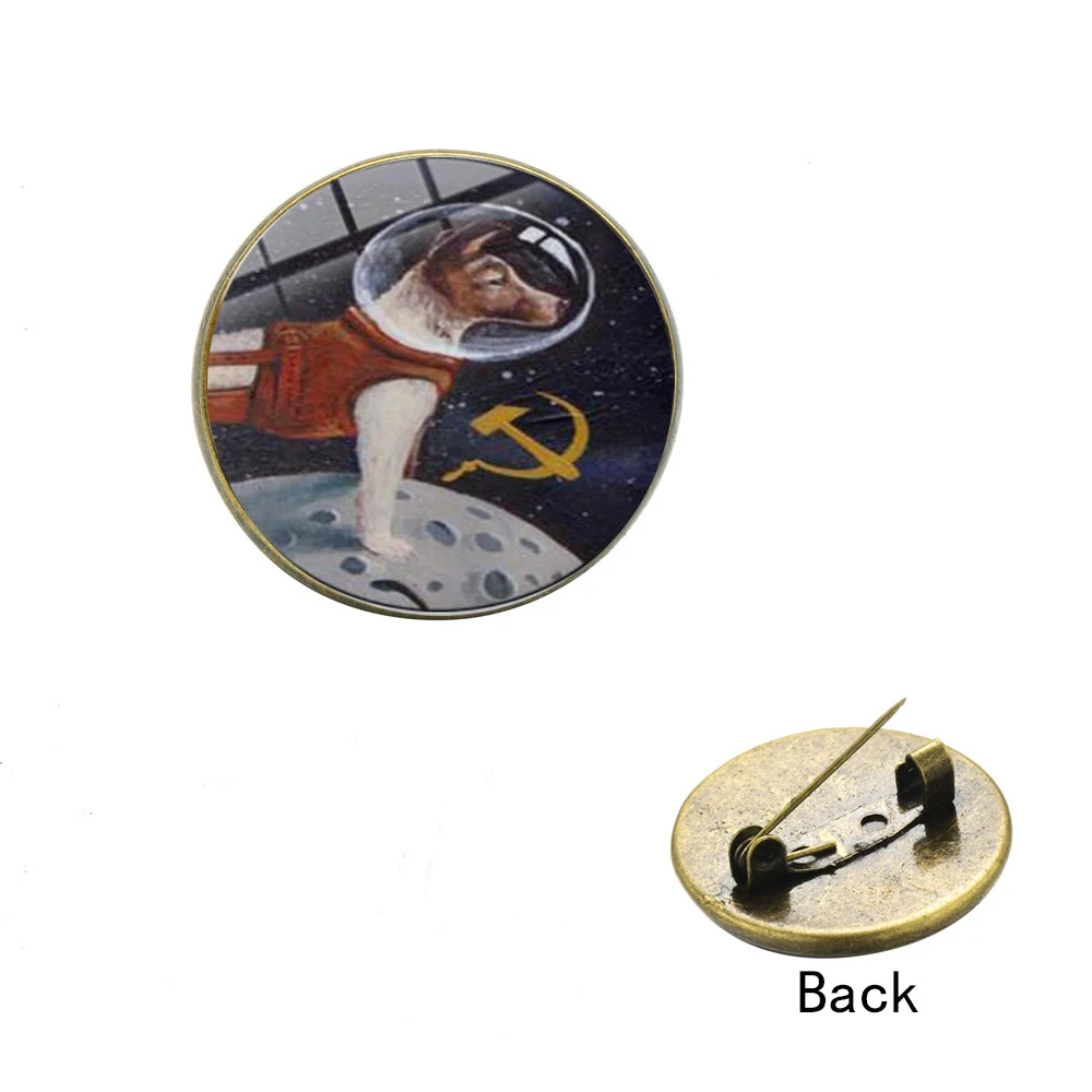 Новинка советский космический Летающий герой Юрий Гагарин брошь СССР День