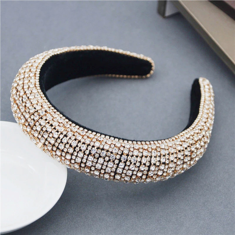 Модные украшения для волос Стразы мягкие искусственные и короны свадебные