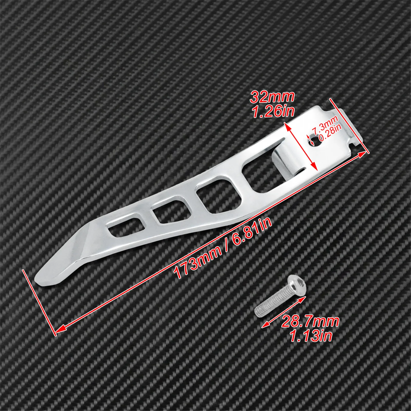 Набор для продления мотоцикла с ЧПУ Хромированная Подставка Harley Dyna 1993-2017 Low Rider