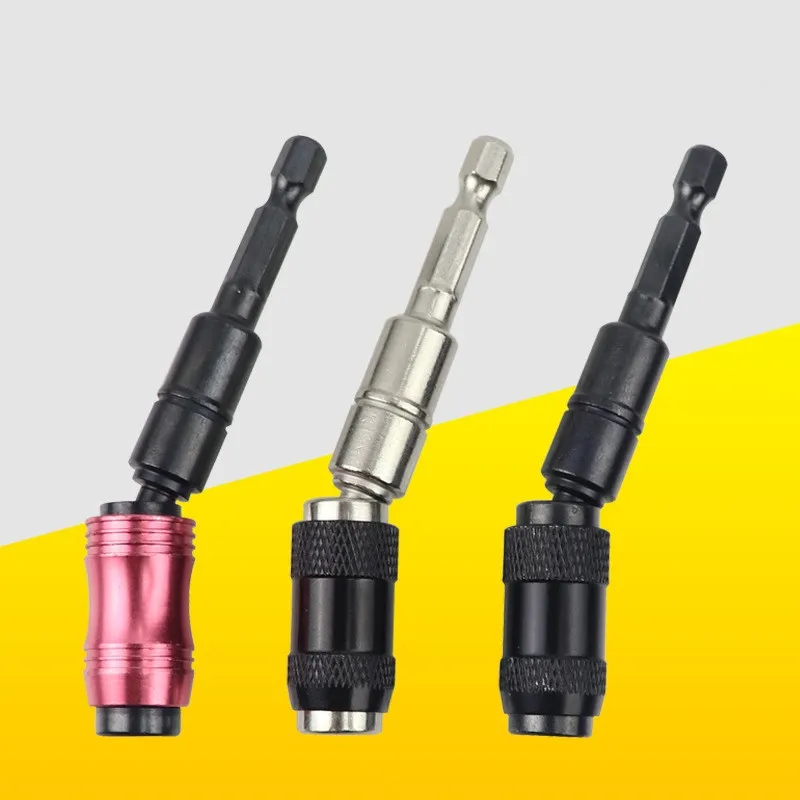 

Magnetic Screw Drill Tip Screw Drill Impact Pivoting Quick Change Locking Bit Tip Holder Electric Extensions Drill Accessory