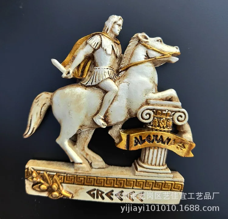 Магнит на холодильник декоративный город сувенир США Лас-Вегас Италия статуя