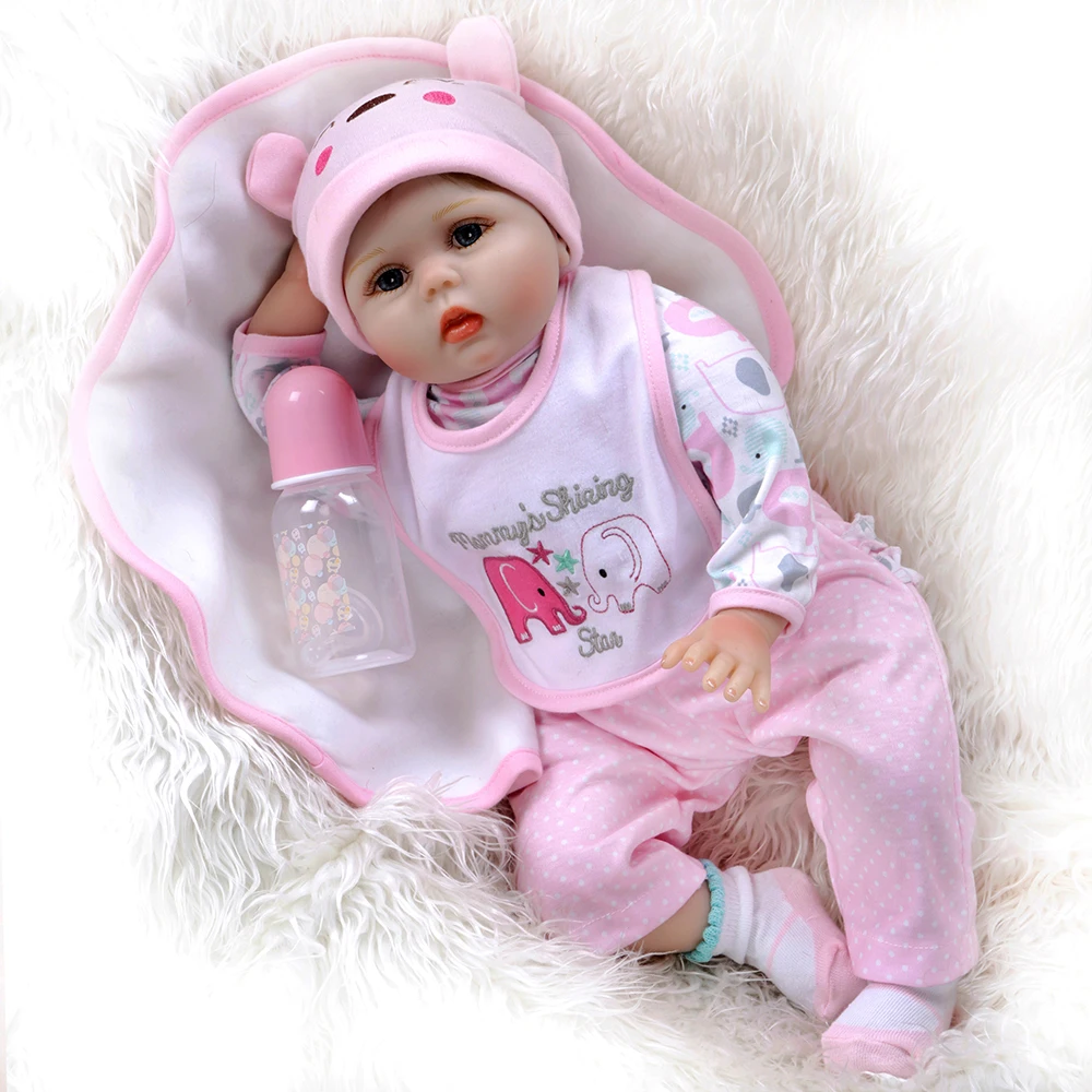 55 см реалистичное милое лицо Реалистичная кукла bebe reborn baby мягкое касание утяжеленное тело руки волосы с корнями кукла высокого качества