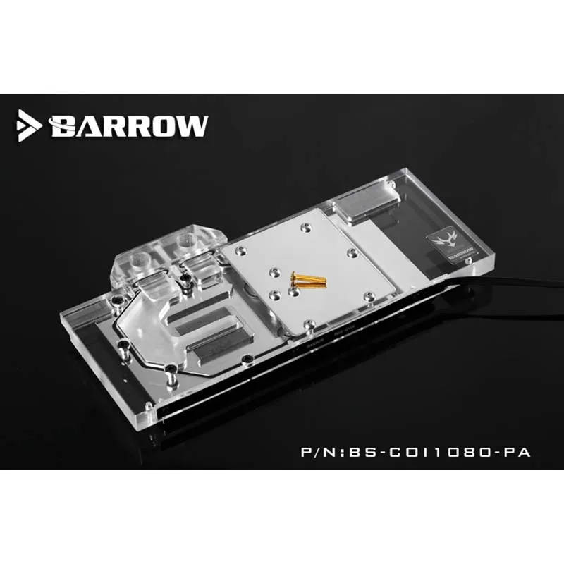 

Barrow BS-COI1080-PA water cooling PC GPU cooler video card Graphics Radiator for Colorful iGame GTX1080/1070 flame ares LRC2.0