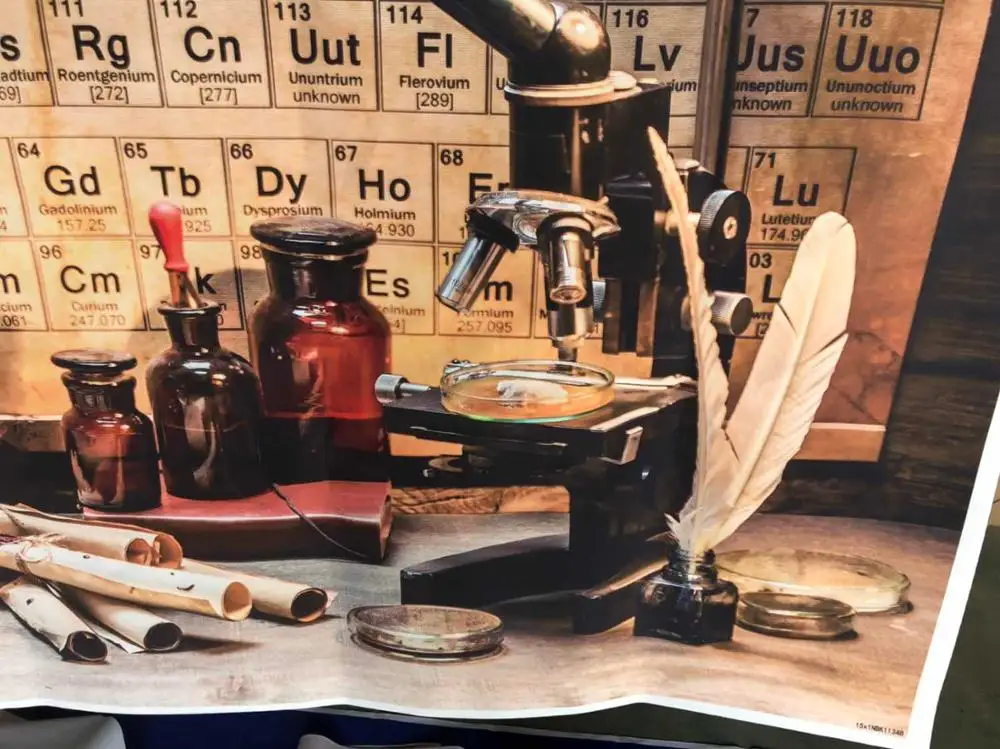 Laeacco химическая лаборатория фотография фоны Периодическая таблица элементов