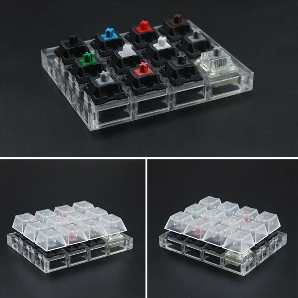 Акриловые прибор для проверки клавиатуры вал комплект прозрачный колпачки