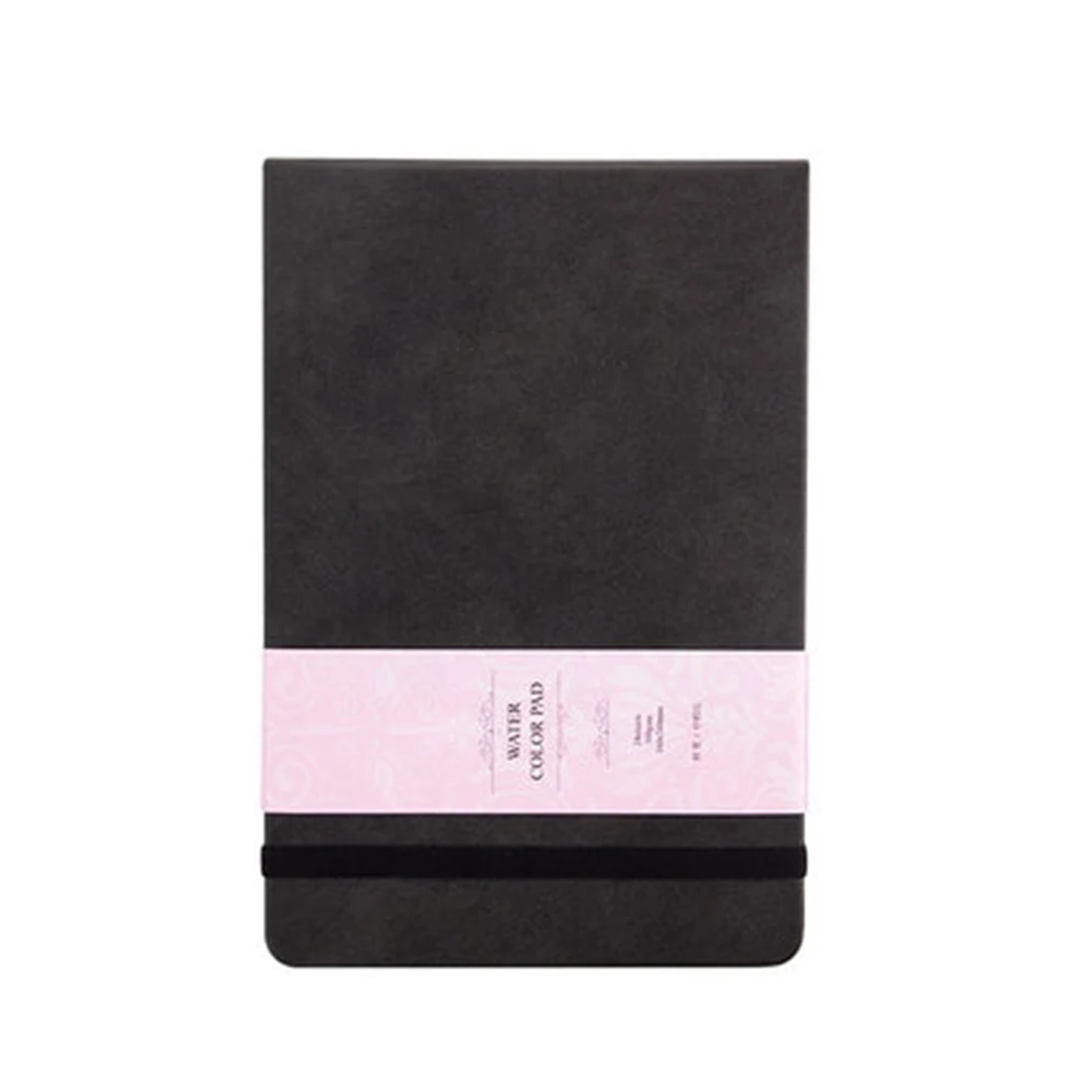 

24 Sheets Hand Painted Office School Student Artist Watercolor Paper Sketch Pocket Portable Water Soluble Book Professional