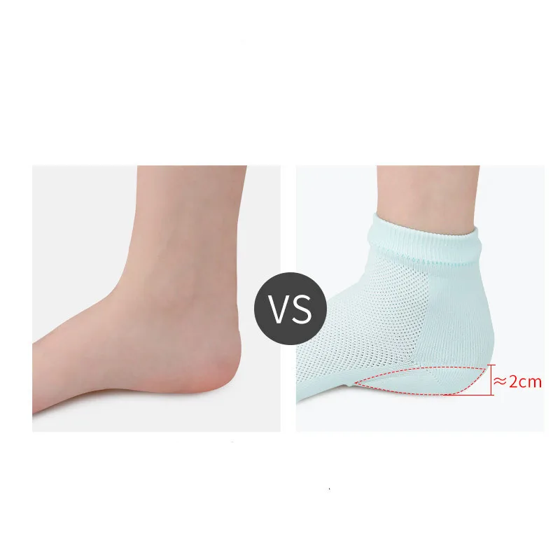 Новые стельки для увеличения подъема обуви для мужчин женщин мужчин бионические удобные гелевые стельки для пятки невидимые стельки для ув... от AliExpress RU&CIS NEW